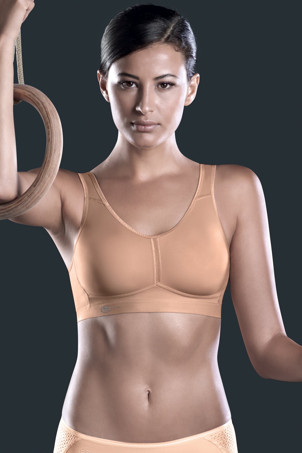 Anita Active Sports Bra - Deep Sand - source image 3919