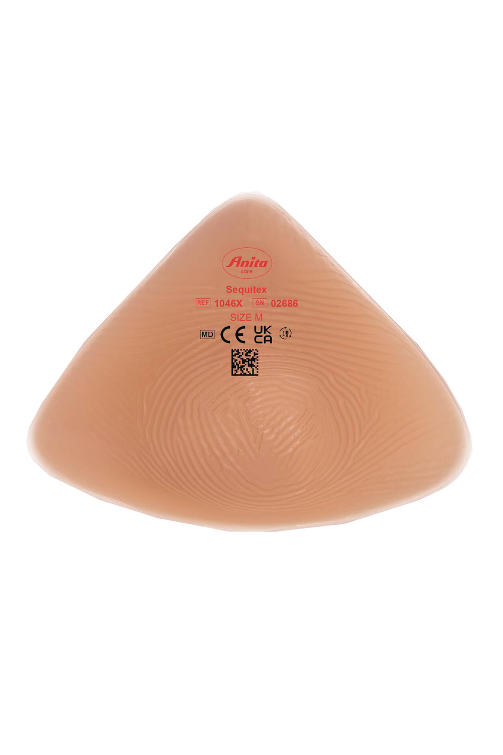 Anita Care Sequitex Partial Triangular Mastectomy Breast Form - Sand - source image 68190