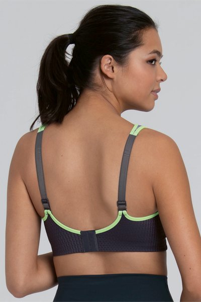 Anita Maximum Support Air Control Sports Bra - Viper Grey - source image 50155