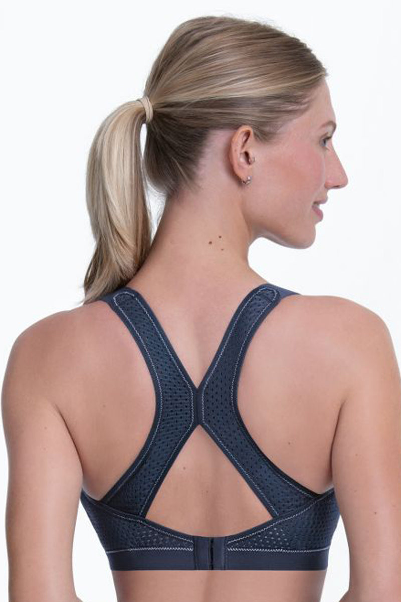 Anita Maximum Support Dynamix Star Sports Bra - Blue Iris - source image 75693