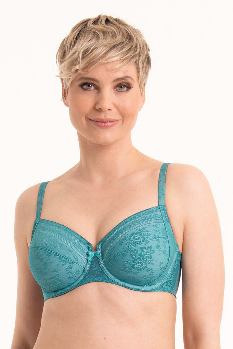 Anita Rosa Faia Fleur Underwired Bra - Light Smaragd - source image 71379