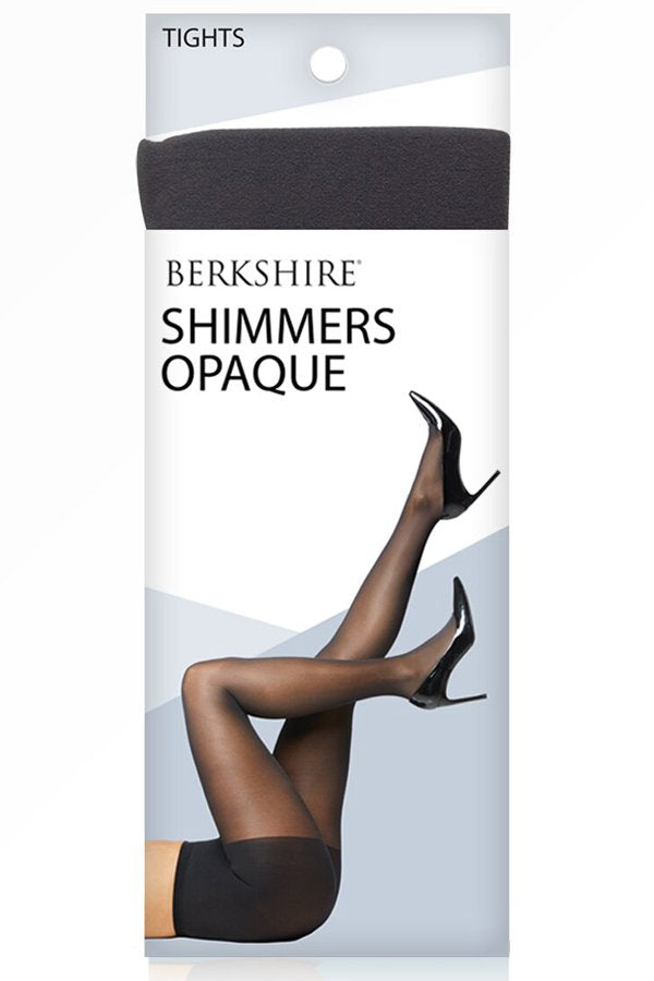 Berkshire 40 Denier Shimmers Control Top Tight - Black - source image 44276