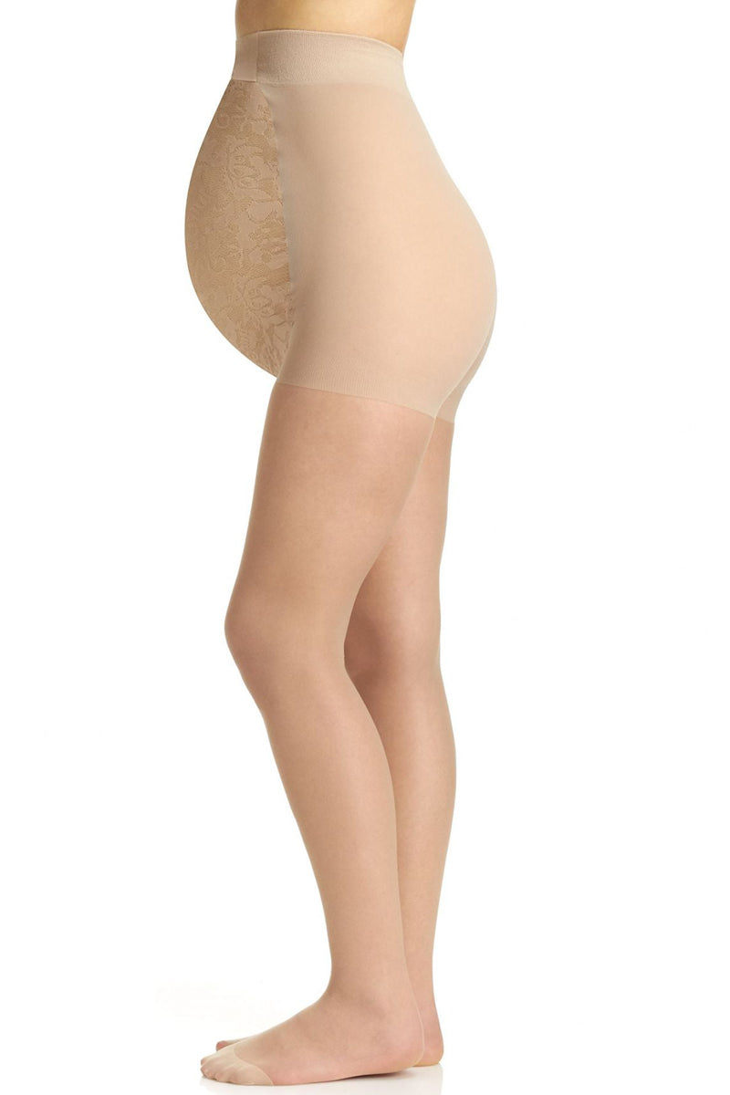 Berkshire Maternity Light Support Pantyhose - Reinforced Toe - Nude - source image 59867