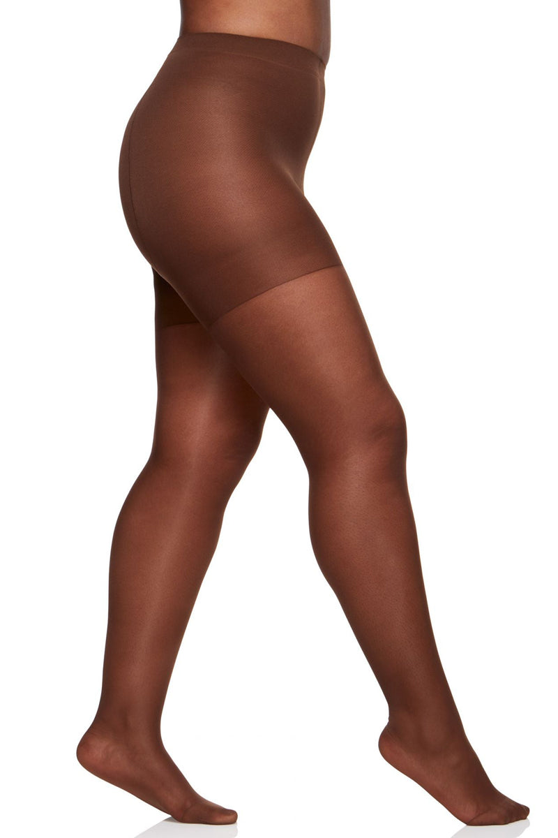 Berkshire Queen Silky Sheer Control Top Pantyhose - French Coffee - source image 59738