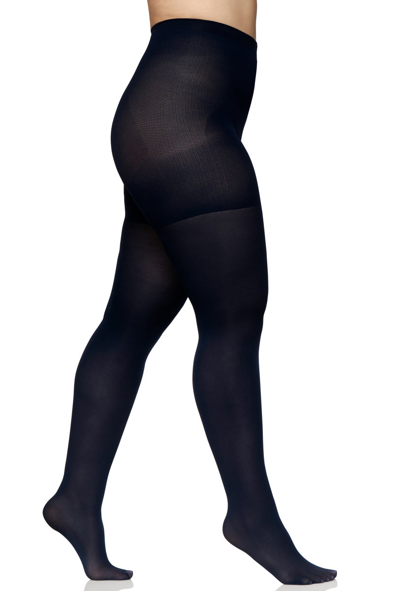Berkshire The Easy On! 40 Denier Plus Size Tights - Navy - source image 59795