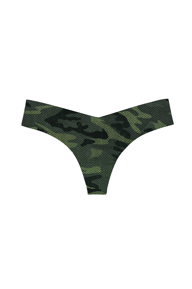 Commando Classic Print Thong Panty - Camo Dot - source image 58944