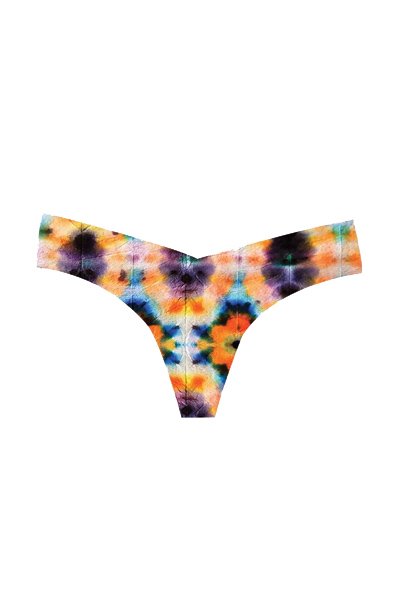 Commando Classic Print Thong Panty - Flame Tie-Dye - source image 58947