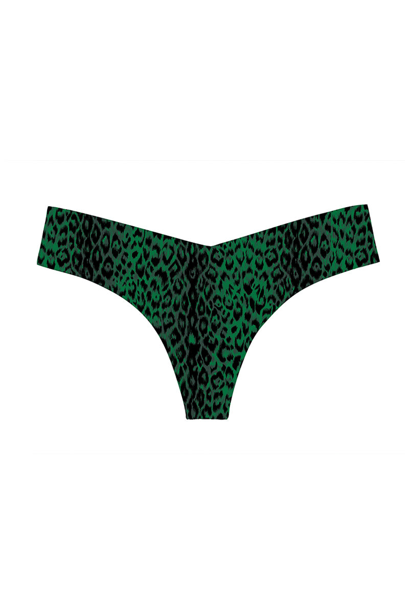 Commando Classic Print Thong Panty - Kelly Jaguar - source image 58939