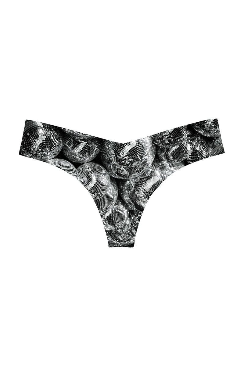 Commando Classic Print Thong Panty - Mirrorball - source image 58938