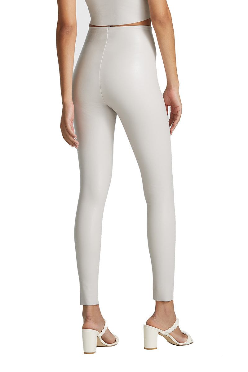 Commando Faux Leather Leggings With Perfect Control - Porcelain - source image 67617