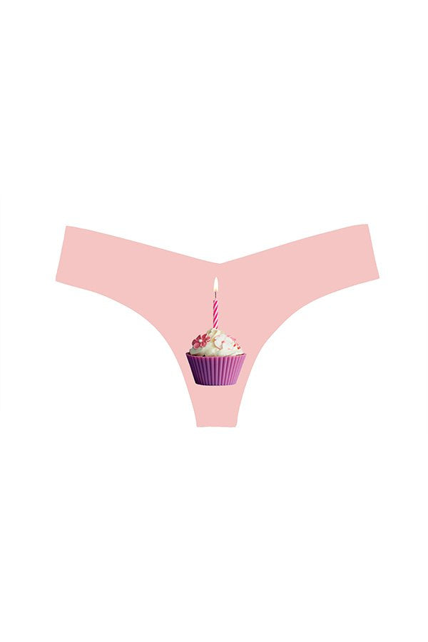 Commando Photo-Op Thong Print - Photo-op Cupcake - source image 67526