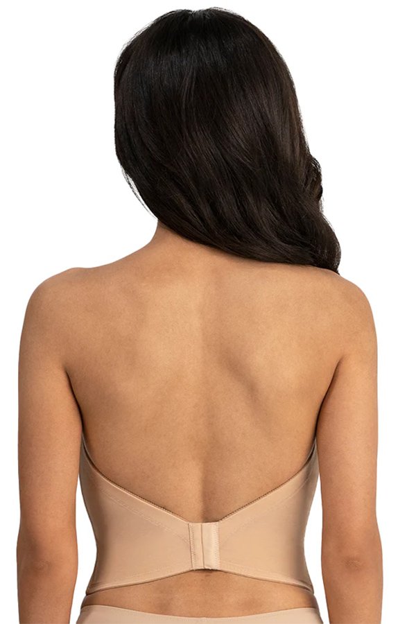 Dominique Valerie V Wire Backless Strapless Bra - Mocha - source image 67940