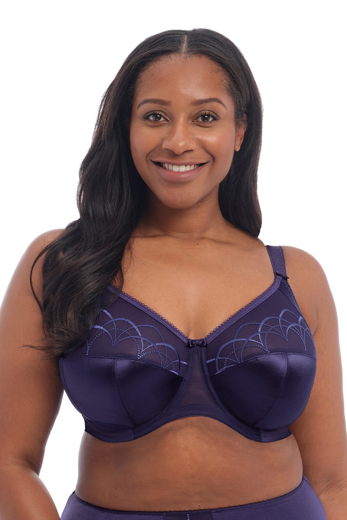 Elomi Cate Underwire Full Cup Banded Bra - Ink - source image 42023