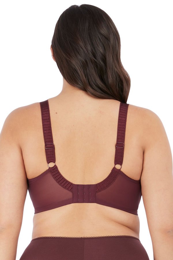 Elomi Cate Underwire Full Cup Banded Bra - Raisin - source image 39807