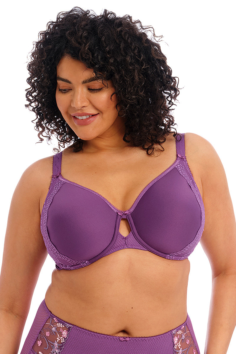 Elomi Charley Underwire Bandless Spacer Molded Bra - Pansy - source image 59614