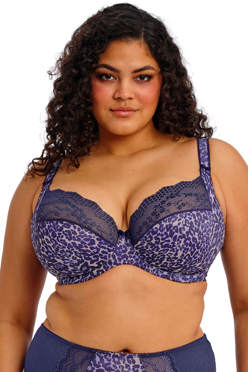 Elomi Lucie Underwire Stretch Plunge Bra - Midnight - source image 70777
