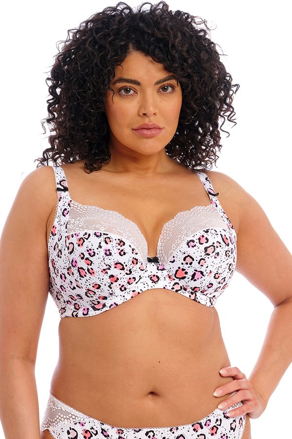 Elomi Lucie Underwire Stretch Plunge Bra - Rumble - source image 58111
