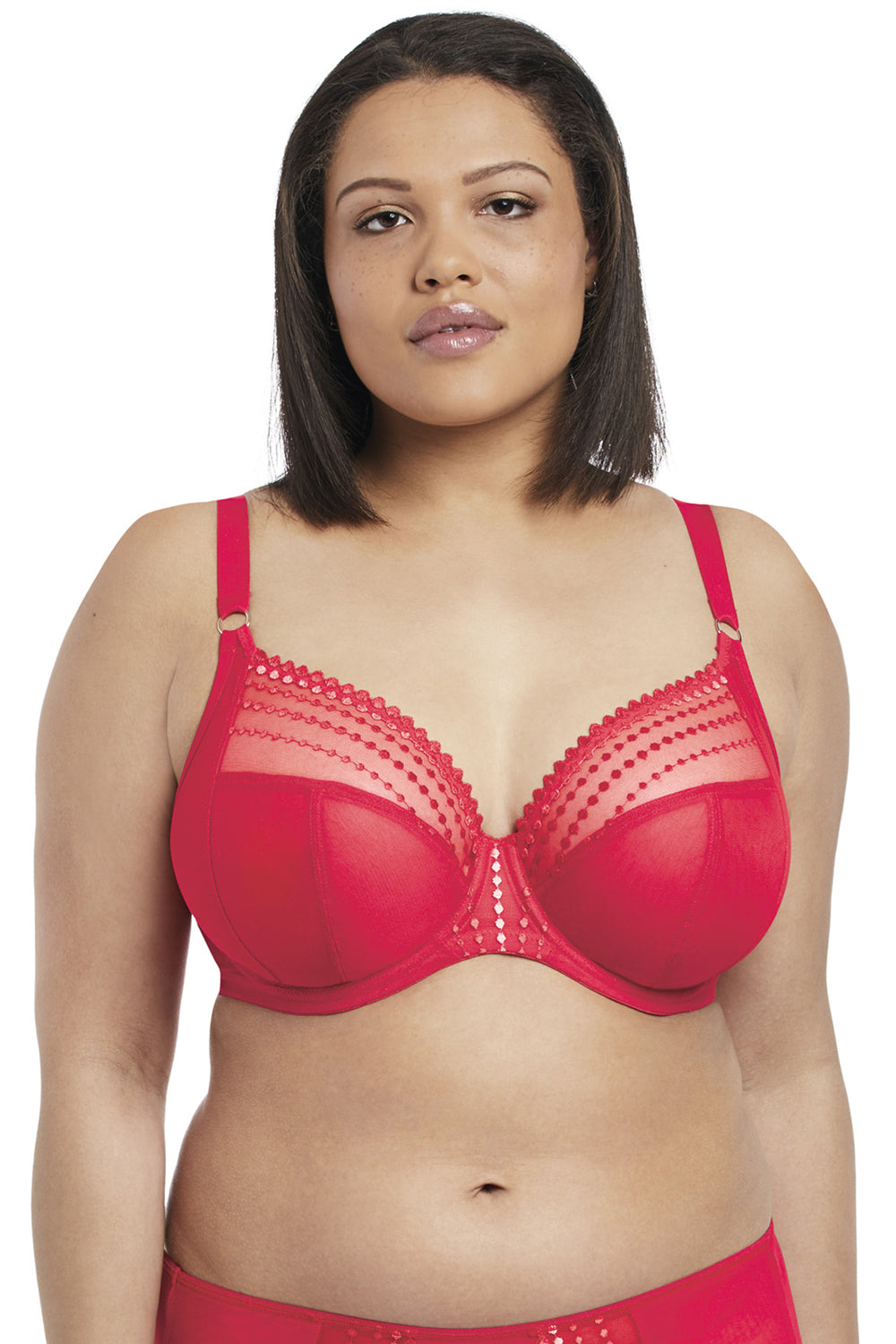 Elomi Matilda Plunge Bra - Flame - source image 37359