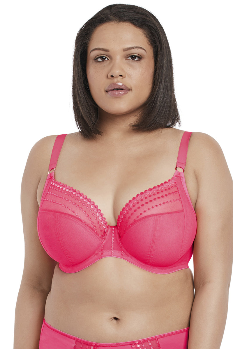Elomi Matilda Plunge Bra - Neon Pink - source image 35479