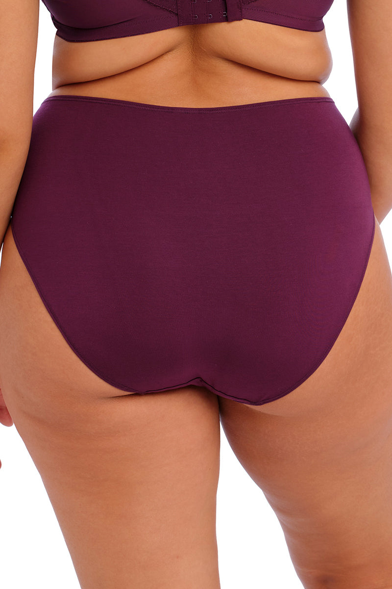 Elomi Smooth Full Brief - Blackberry - source image 58065