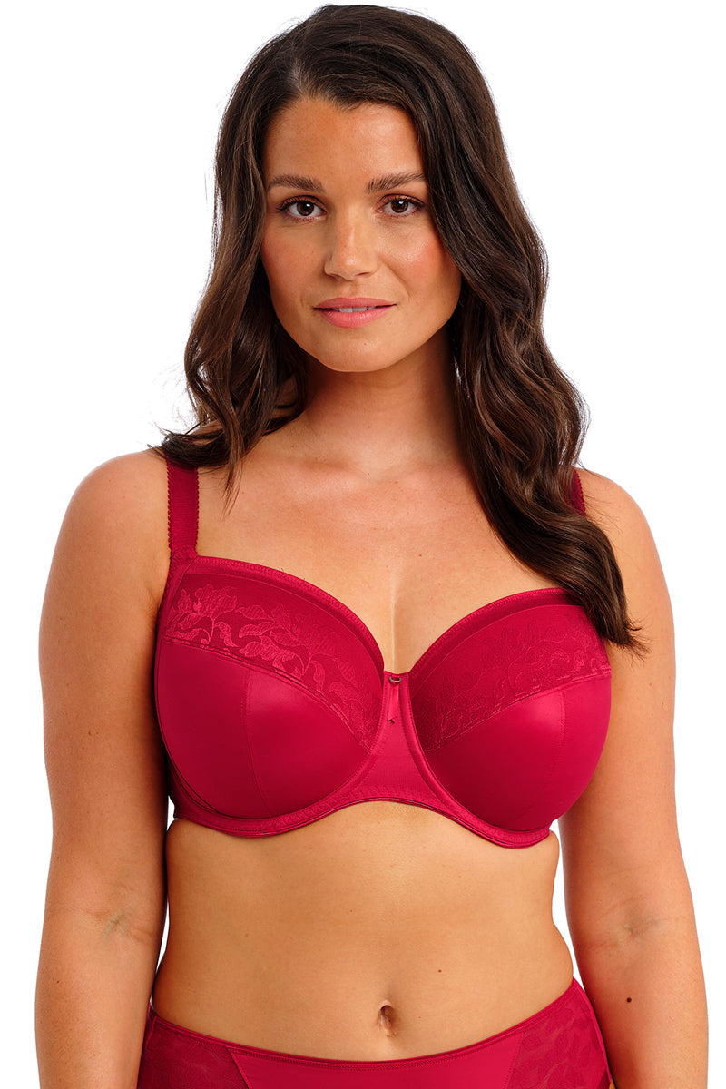 Fantasie Illusion Underwire Side Support Bra - Red - source image 72111