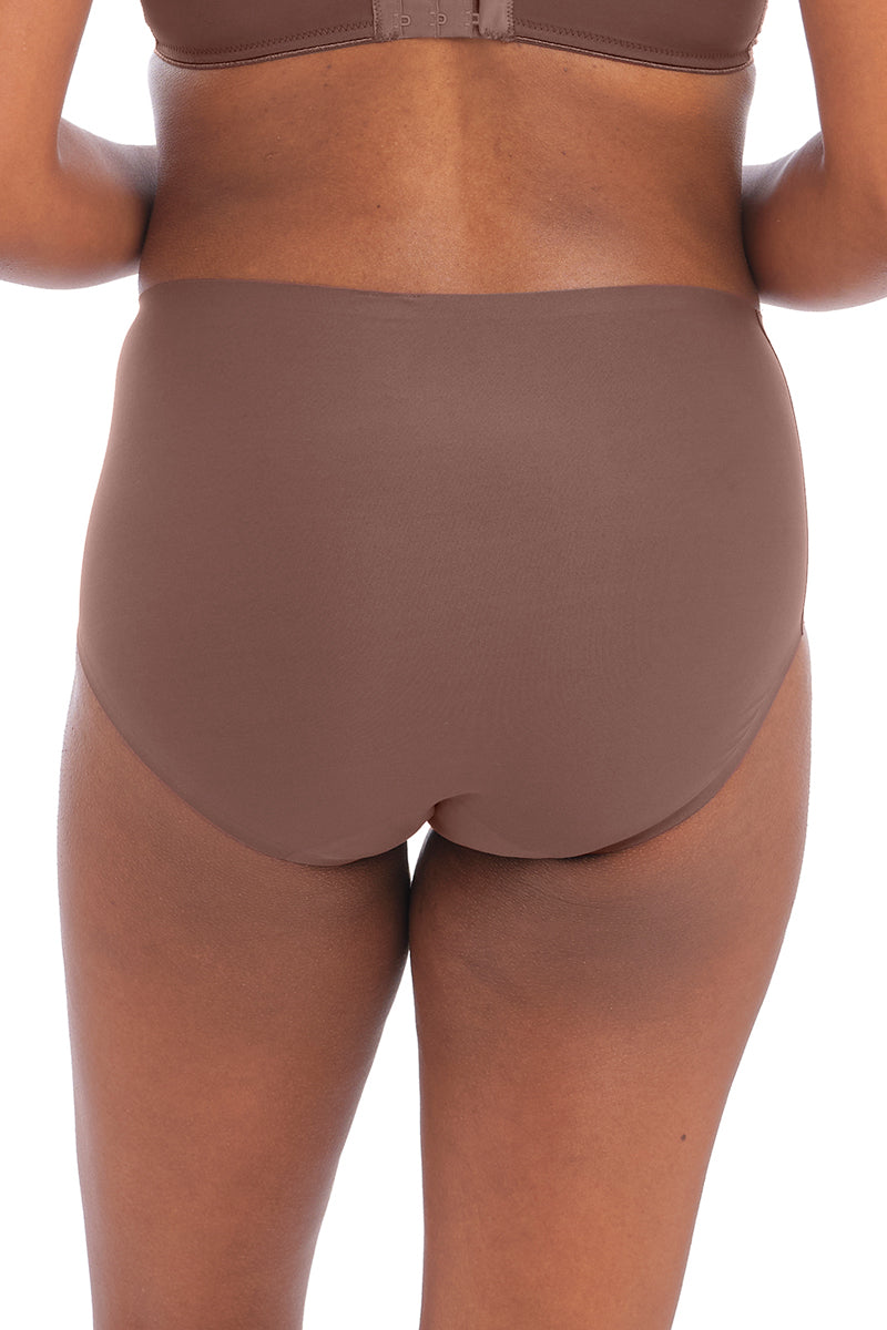 Fantasie Smoothease Invisible Stretch Full Brief - Coffee Roast - source image 43415