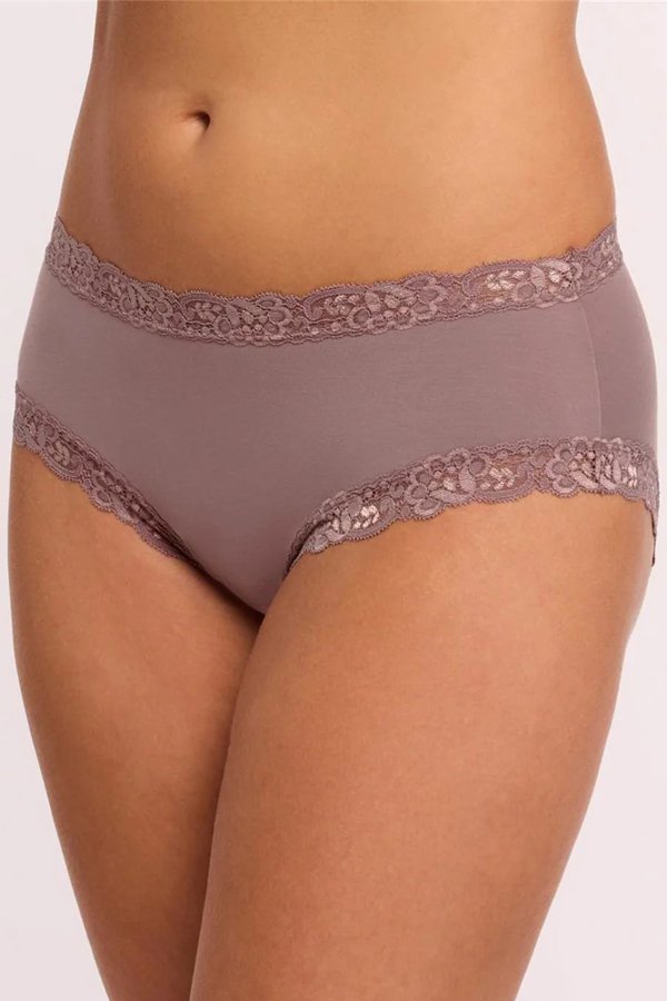Fleur't Iconic High Waist Boyshort - Cappuccino - source image 74897