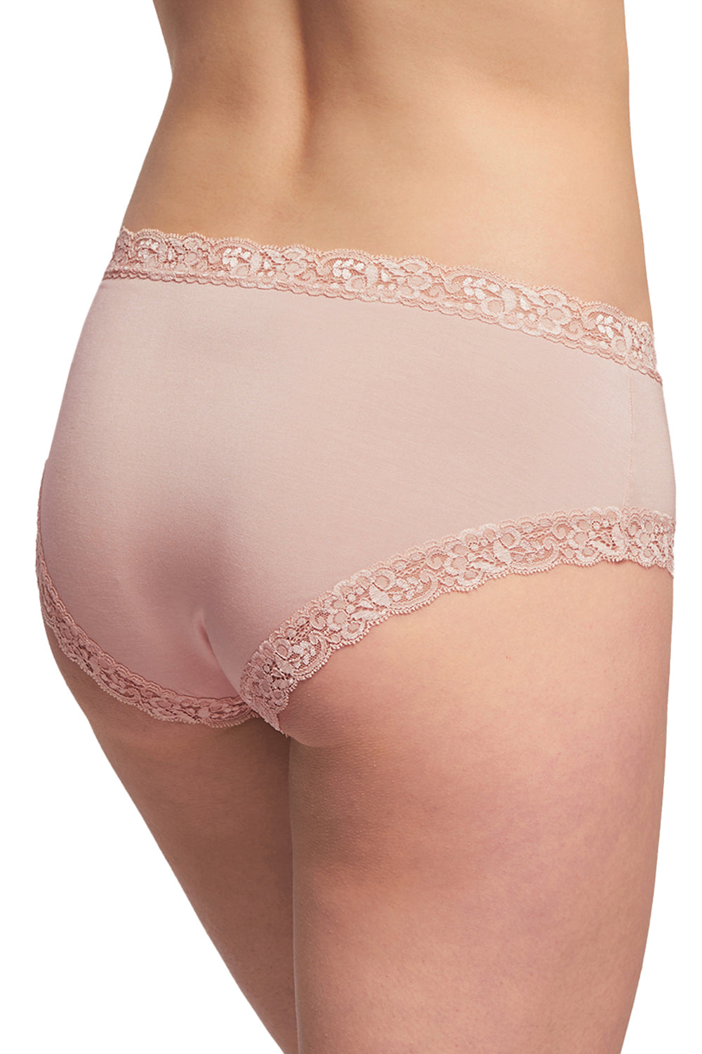 Fleur't Iconic High Waist Boyshort - Seashell - source image 65205