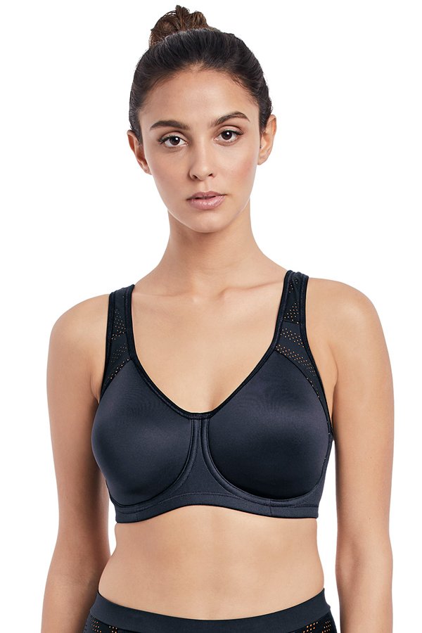 Freya Active Sonic Underwire Moulded Spacer Sports Bra - Atomic Navy - source image 34842