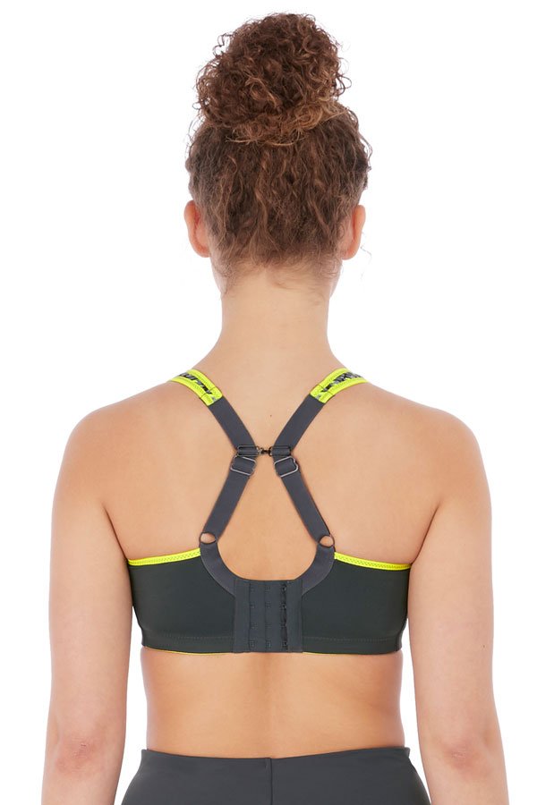 Freya Active Sonic Underwire Moulded Spacer Sports Bra - Lime Twist - source image 39907