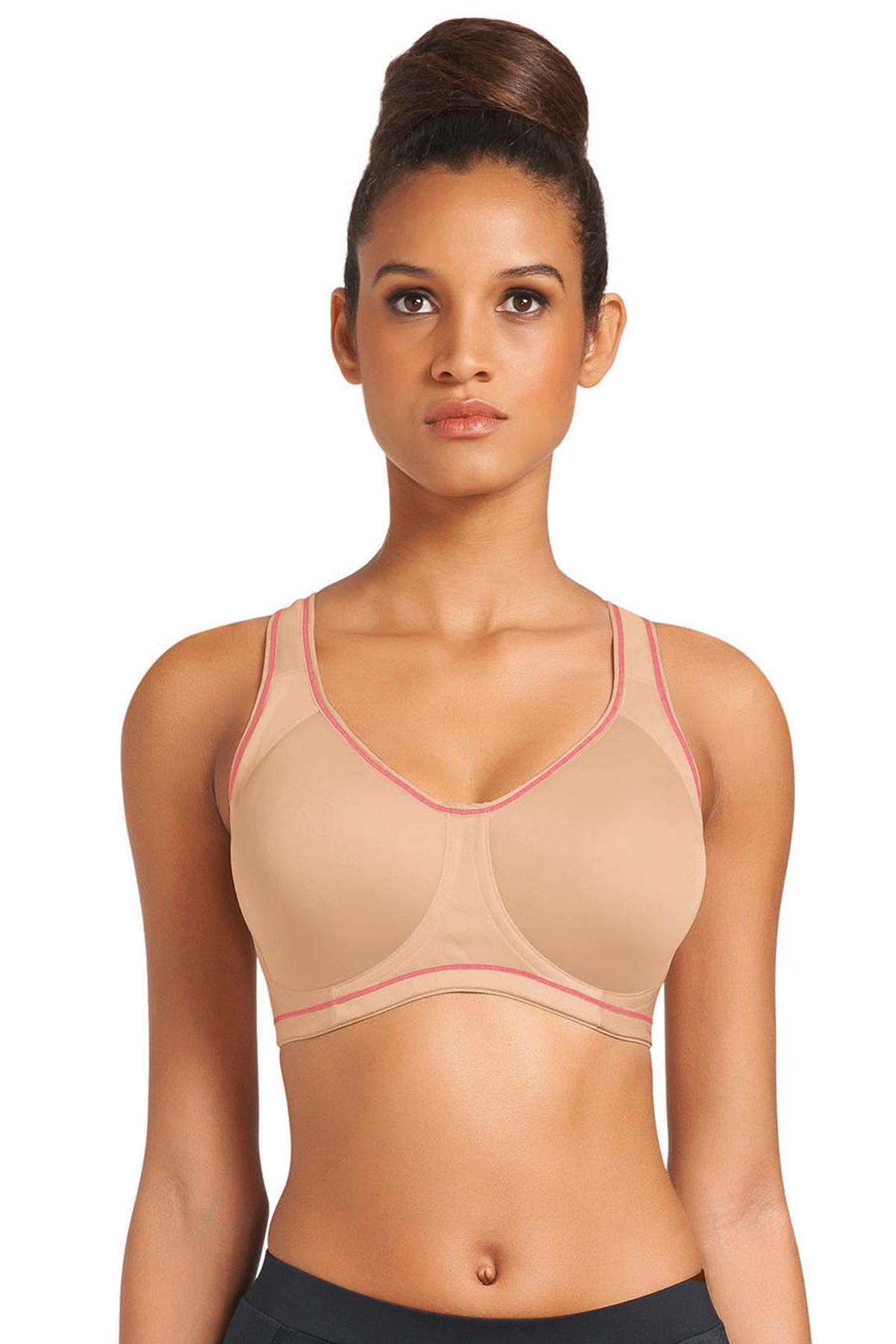 Freya Active Sonic Underwire Moulded Spacer Sports Bra - Nude - source image 14161