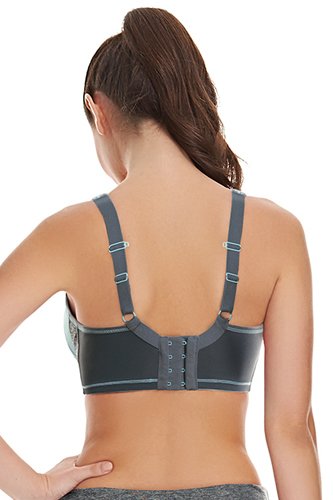 Freya Active Sonic Underwire Moulded Spacer Sports Bra - Carbon - source image 27216