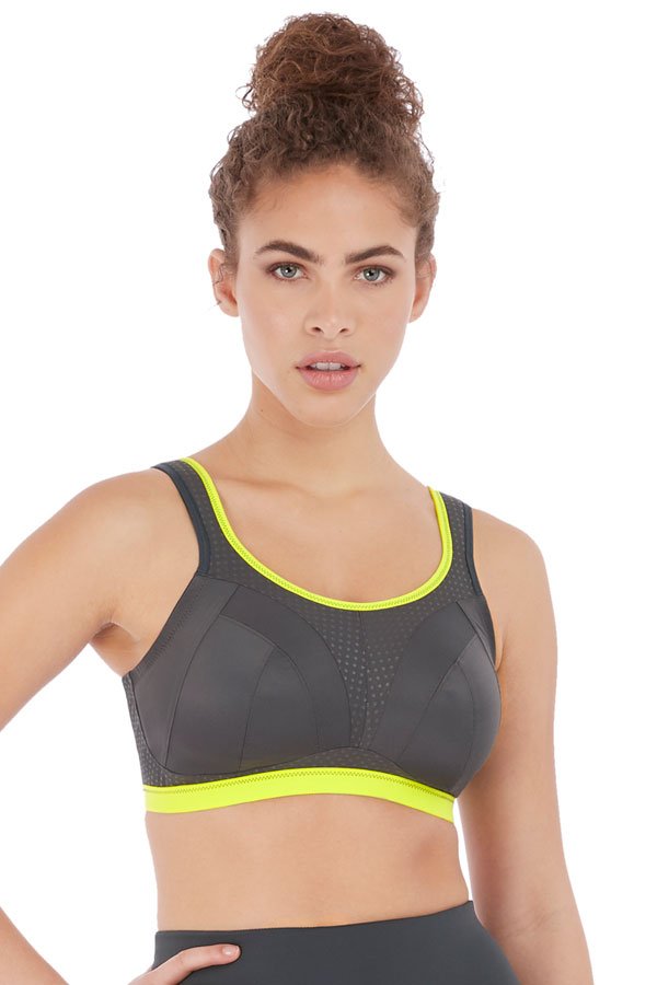 Freya Dynamic Soft Sports Bra - Lime Twist - source image 39777