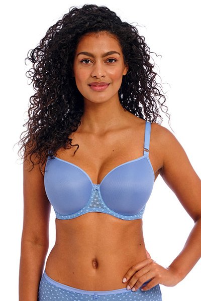 Freya Starlight Idol Underwire Moulded Bra - Cornflower - source image 64692