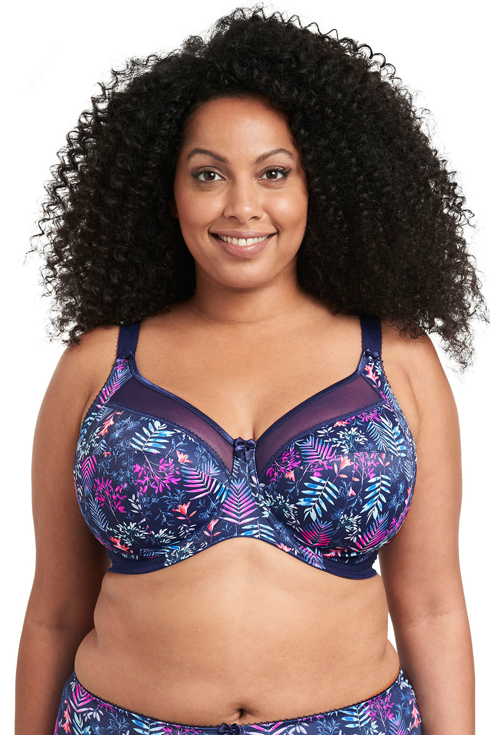 Goddess Kayla Banded Underwire Bra - Cloud Forest - source image 37241