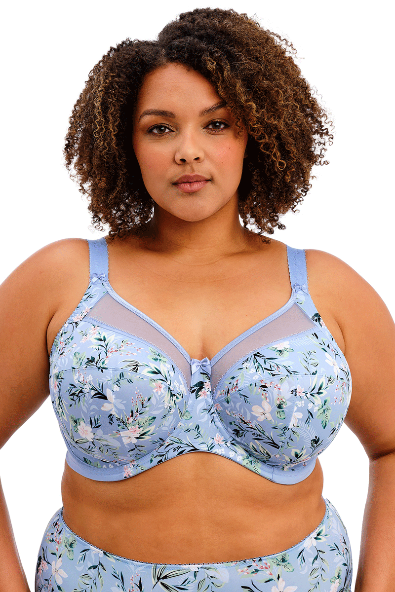 Goddess Kayla Banded Underwire Bra - Cornflower - source image 72354
