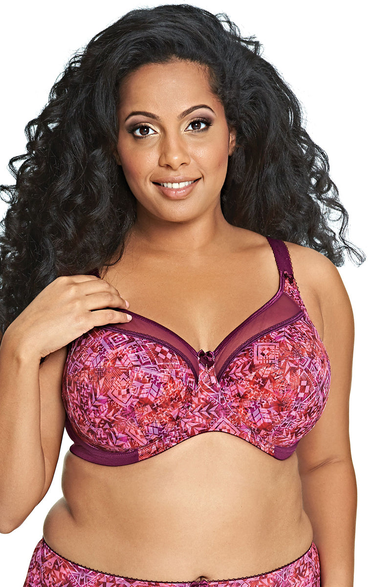 Goddess Kayla Banded Underwire Bra - Fusion Mulberry - source image 32930