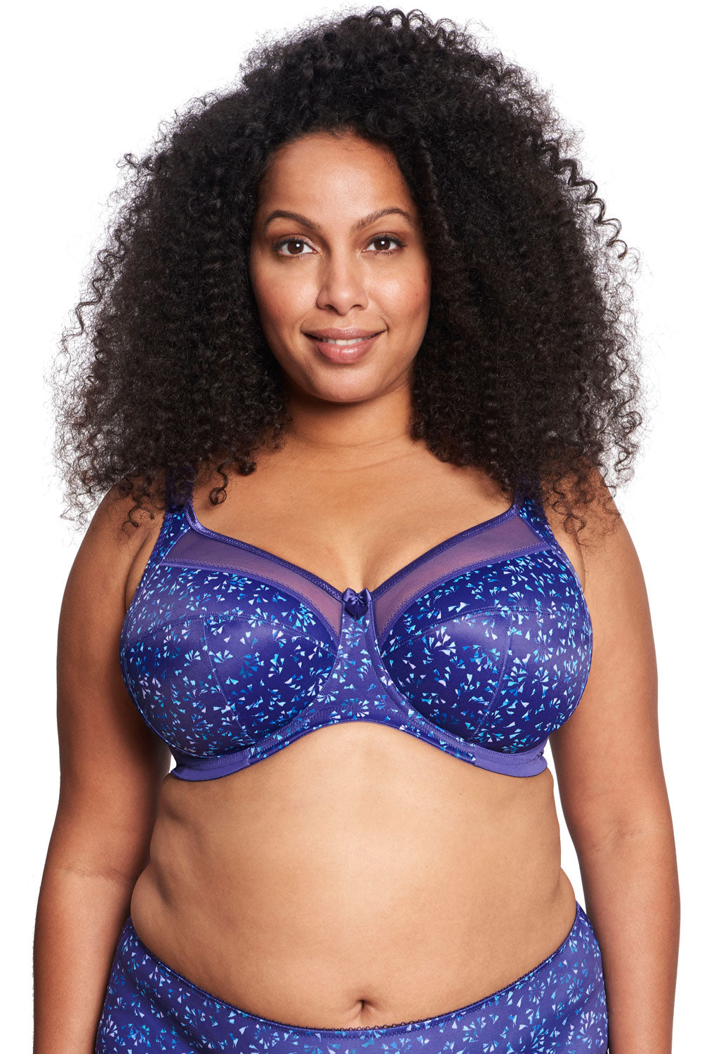 Goddess Kayla Banded Underwire Bra - Purple Cascade - source image 39793