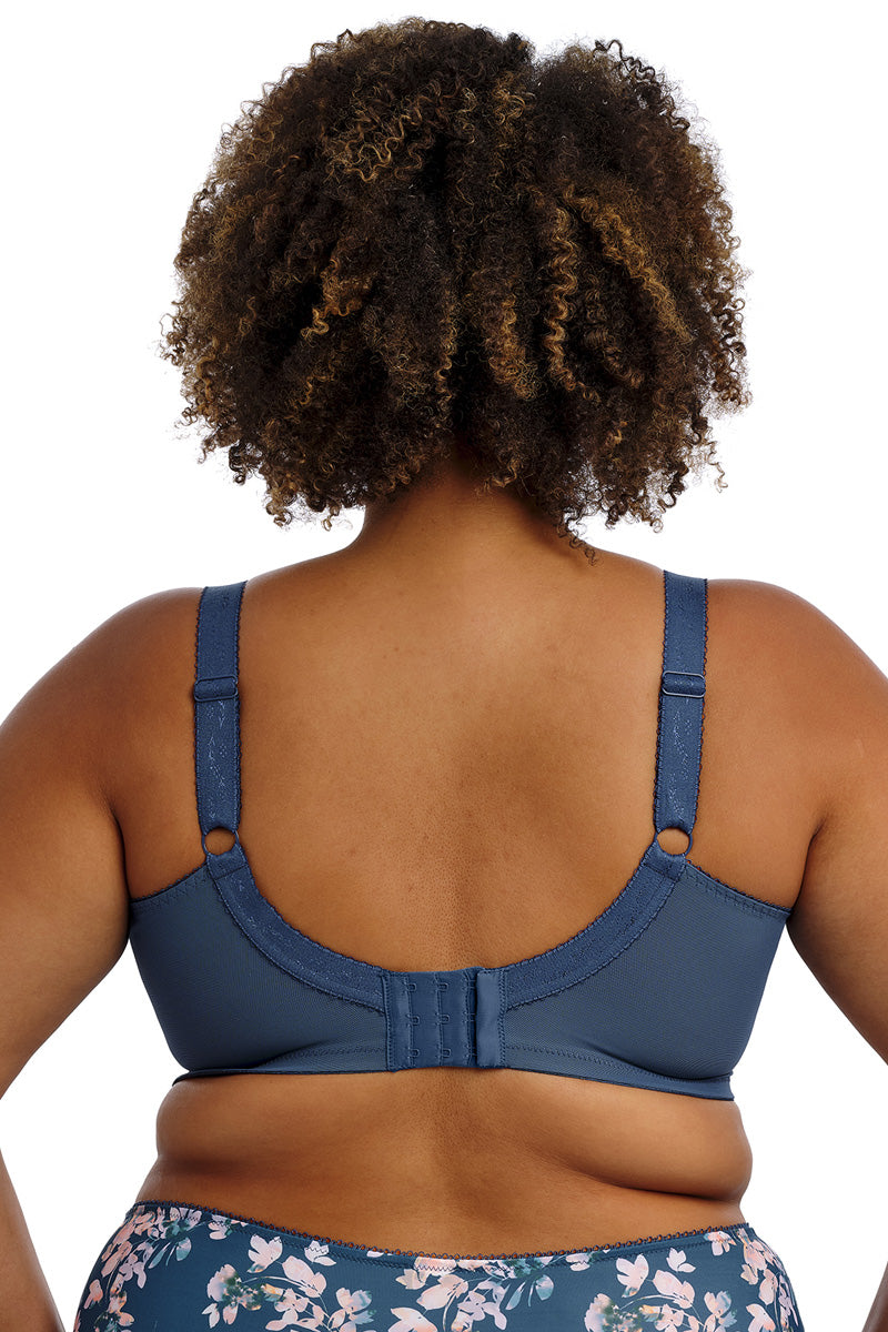 Goddess Kayla Banded Underwire Bra - Teal Blossom - source image 70796