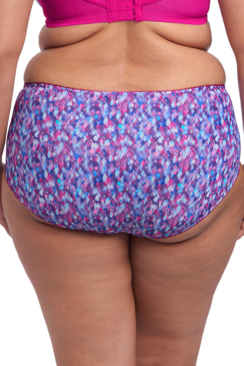 Goddess Kayla Brief - Plum Shimmy - source image 37391