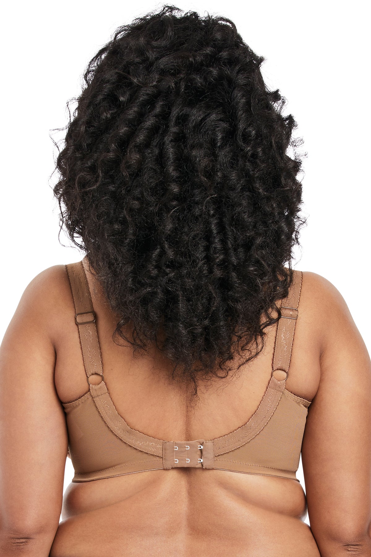 Goddess Keira Banded Satin Underwire Bra - Cinnamon - source image 33328