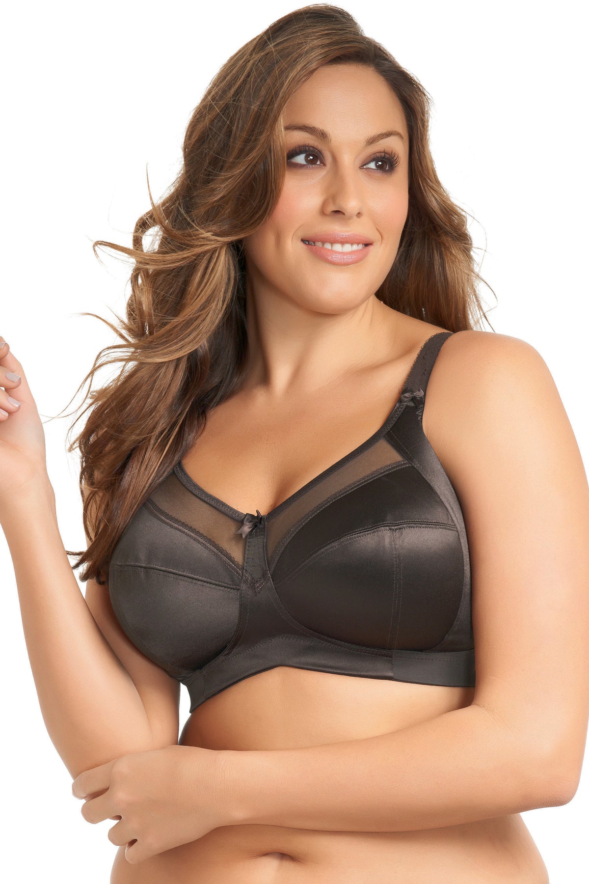 Goddess Keira Soft Cup Bra - Chocolate - source image 10539