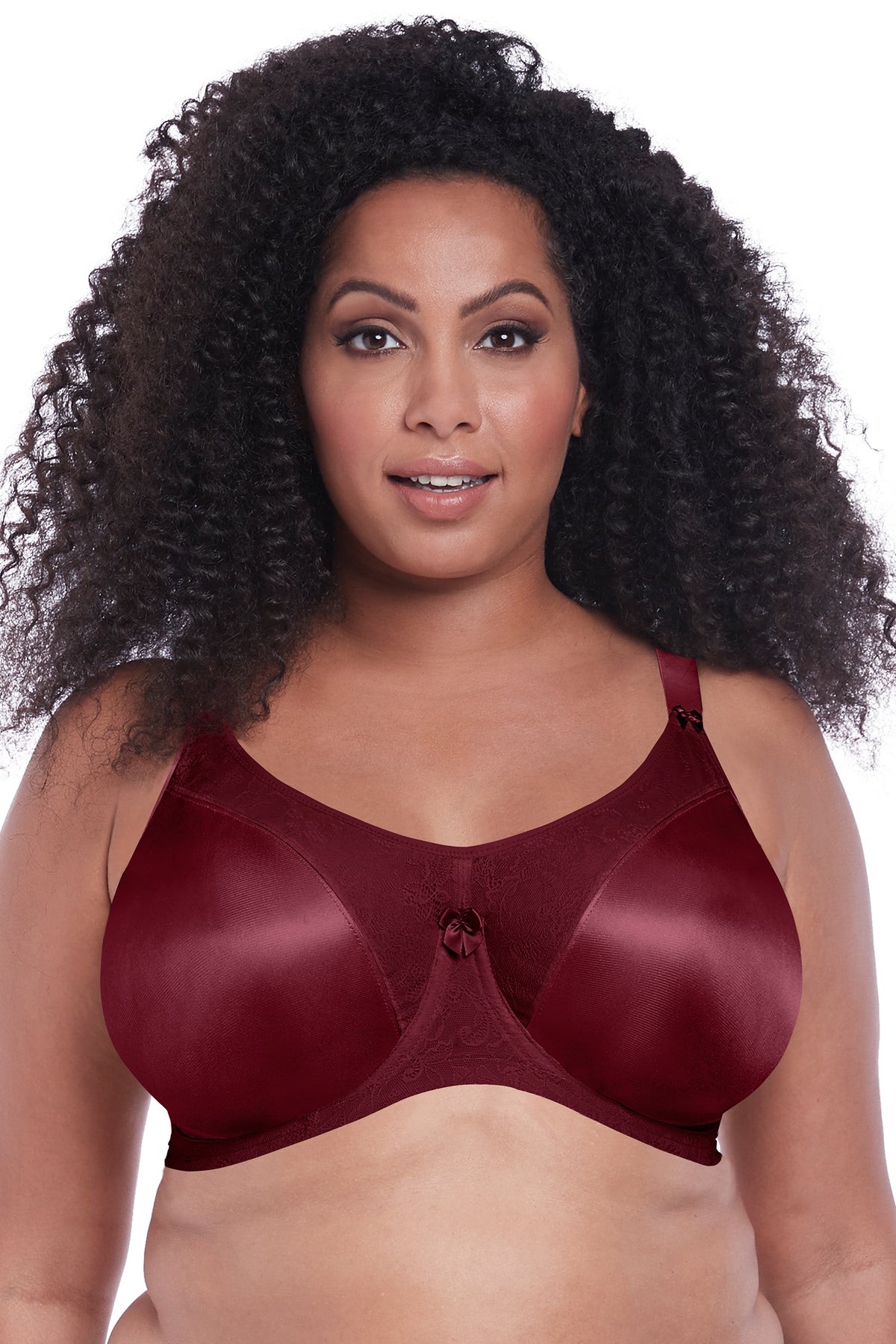 Goddess Yvette Banded Underwire Bra - Cabernet - source image 35782