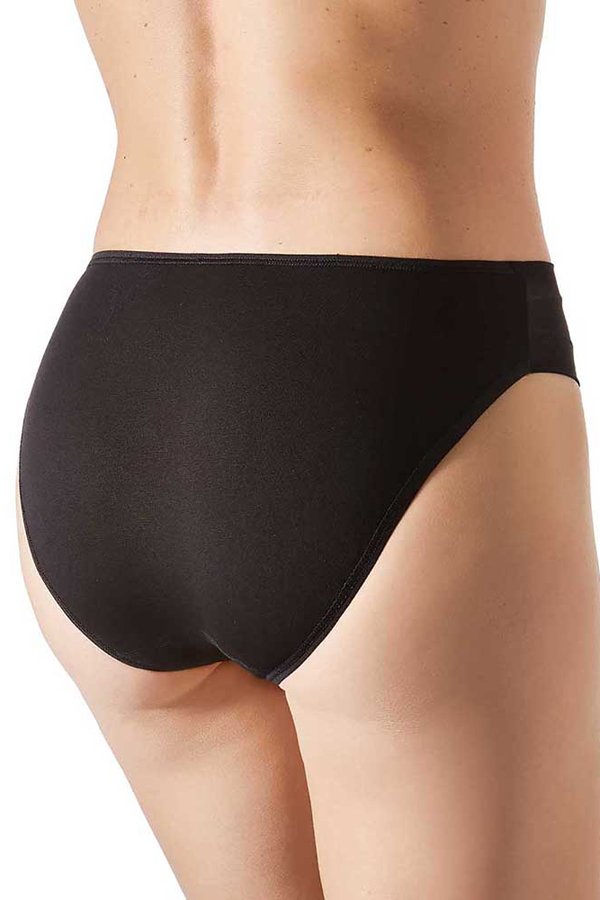 Janira Esencial Brislip 3-Pack Panty - Black - source image 48820