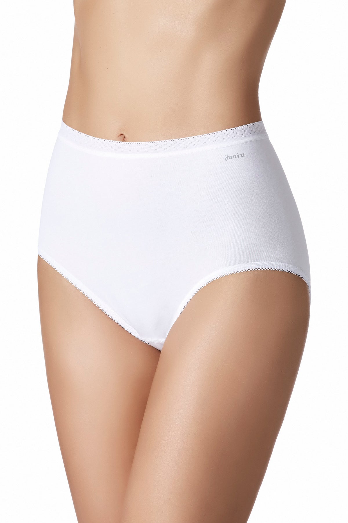 Janira Esencial Maxi Brief 3-Pack - White - source image 48830