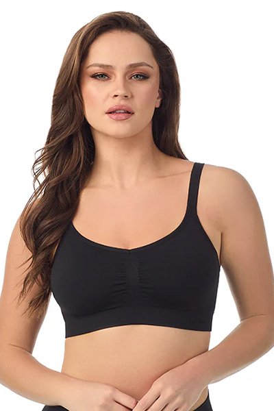 Le Mystere Seamless Comfort Bralette - Black - source image 66469
