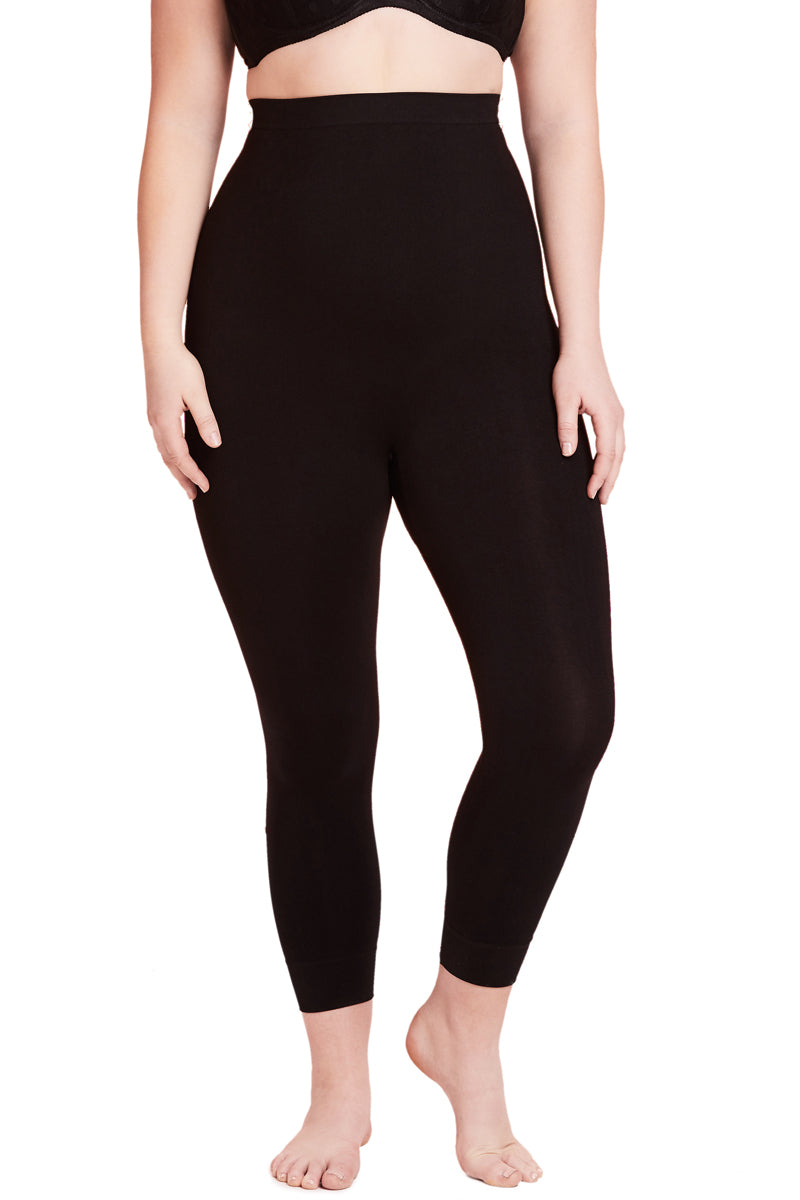QT Intimates Compression Legging - Black - source image 33743