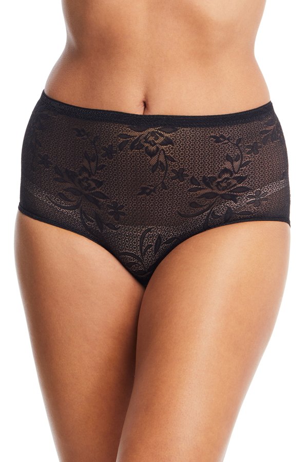 QT Intimates Enhancing Shaping Brief - Black - source image 56526