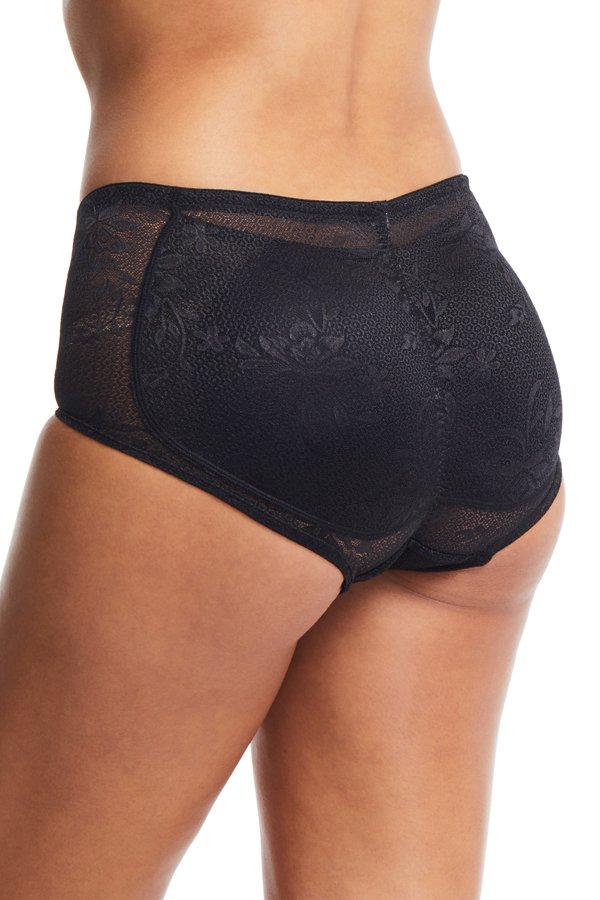 QT Intimates Enhancing Shaping Brief - Black - source image 56528