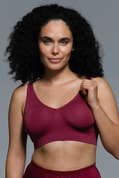 Rhonda Shear Ahh Bra - Beet - source image 73296